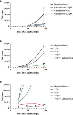 A Combination of Cabozantinib and Radiation Does Not Lead to an Improved Growth Control of Tumors in a Preclinical 4T1 Breast Cancer Model